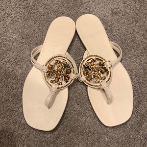 NWOT Tory Burch Jeweled Miller Sandals